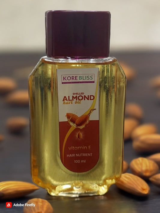 KoreBliss Almond Hair Oil - 100ml